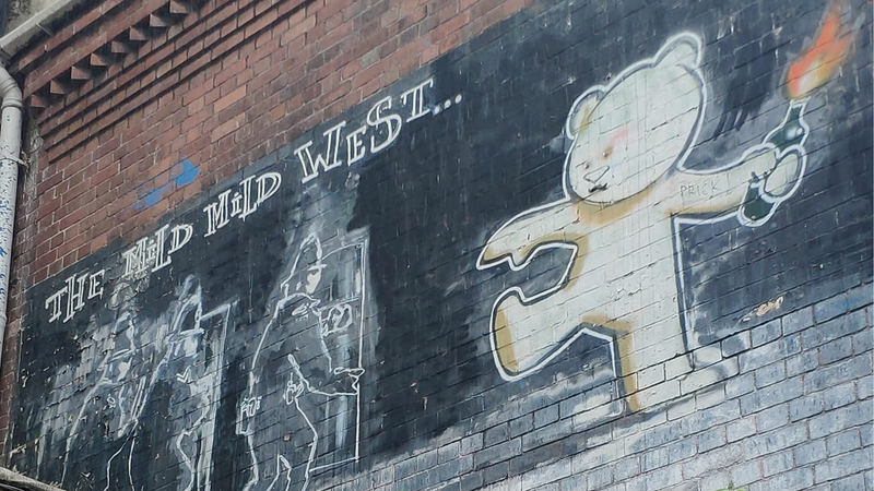 Banksy Mild Mild West